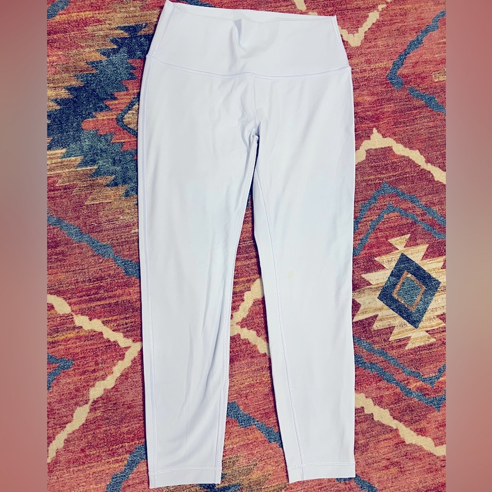 Baby blue lulu lemon leggings